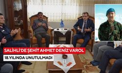 Salihli’de şehit Ahmet Deniz Varol 18.yılında unutulmadı