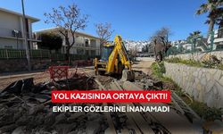 Yol kazısında ortaya çıktı! Ekipler gözlerine inanamadı