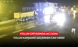 Yolun ortasında acı son! Yolun karşısına geçerken can verdi