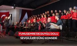 Yunusemre’de duygu dolu Sevgililer Günü konseri