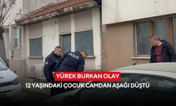 Yürek burkan olay: 12 yaşındaki çocuk camdan aşağı düştü