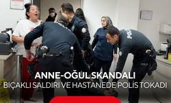 20 yaşındaki genç, annesinin sevgilisini bıçakladı... Anne polis memurunu tokatladı