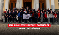 Salihli Bahçeşehir Koleji öğrencileri hedef liseleri tanıdı