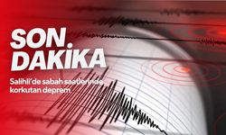 Salihli’de sabah saatlerinde korkutan deprem