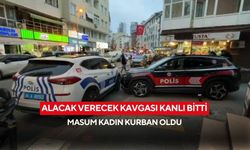 Alacak verecek kavgası kanlı bitti! Seken kurşunlar pide almaya giden kadını vurdu...