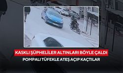Altın alacağız dediler, pompalı tüfekle soydular! O anlar kamerada...