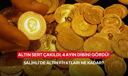 Altın sert çakıldı, 4 ayın dibini gördü! Salihli’de haftanın ilk günü altın fiyatları ne kadar?