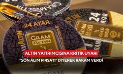 Altın yatırımcısına kritik uyarı: "Son alım fırsatı" diyerek rakam verdi