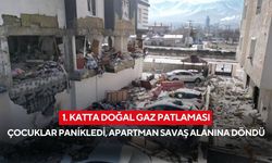 Apartmanda doğal gaz patlaması dehşeti gün ağarınca ortaya çıktı... Patlama anını “füze düştü sandık” diye tarif ettiler...