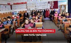 Salihli’de 26 bin 702 öğrenci, ara tatil yapacak