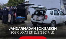 306 kilo at eti ele geçirildi! Piyasaya sürülmeden yakalandı