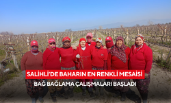Salihli’de baharın en renkli mesaisi