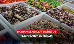 Bayram şekerleri Salihli’de tezgahlarda yerini aldı | Şeker fiyatları ne kadar?