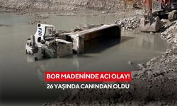 Bor madeninde acı olay! 26 yaşında canından oldu