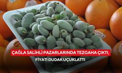 Çağla Salihli pazarlarında tezgaha çıktı, fiyatı dudak uçuklattı