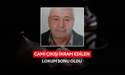 Cami çıkışı ikram edilen lokum sonu oldu: 71 yaşındaki Aydın amca kurtarılamadı