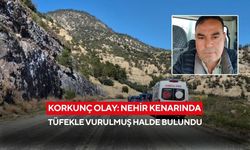 Korkunç olay: Nehir kenarında tüfekle vurulmuş halde bulundu
