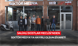 Salihli Dostlar Meclisi’nden Sektör Medya’ya hayırlı olsun ziyareti