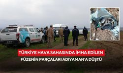 Tarlada füze parçası bulundu: Ekipler bölgeye sevk edildi