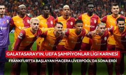 Galatasaray'ın, UEFA Şampiyonlar Ligi karnesi: Frankfurt'ta başlayan macera Liverpool'da sona erdi