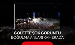 Gece yarısı cesedi bulunan şahsın boğulma anı kamerada