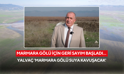 Marmara Gölü’nün suya kavuşması için geri sayım başladı… Yalvaç ‘Marmara Gölü suya kavuşacak’