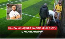Halı saha maçında kalbine yenik düştü: O anlar kamerada