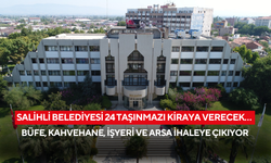 Salihli Belediyesi 24 taşınmazı kiraya verecek… Büfe, kahvehane, işyeri, arsa ve park alanı ihaleye çıkıyor