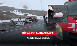 Bir aileyi ayıran kaza: Anne, baba, bebek