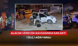 Alacak verecek kavgasında silahlar konuştu: 1 ölü, 1 ağır yaralı
