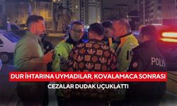 Kamyonet ve cip polis kovalamacasında yakalandı... Ehliyetler el konuldu | Cezalar dudak uçuklattı