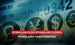 Korkulan oldu! Piyasalar çıldırdı, Piyasalarda ‘kara Pazartesi’