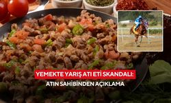 Yemekte yarış atı eti skandalı: Atın sahibinden ilk açıklama