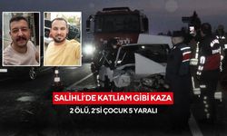 Salihli’de 3 araçlı zincirleme kaza: 2 ölü, 2’si çocuk 5 yaralı