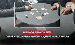 Bu kadarına da pes! Dernekte kumar oynarken suçüstü yakalandılar