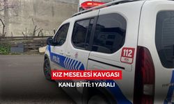 Kız meselesi kavgası kanlı bitti: 1 yaralı