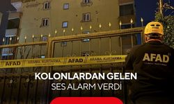 Kolonlardan gelen çatlama sesi panik yarattı... 6 katlı apartman boşaltıldı
