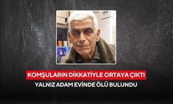 Komşuları uzun süre haber alamayınca ihbar ettiler... 68 yaşındaki Mustafa Kekiksucu evinde ölü bulundu