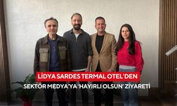 Lidya Sardes Termal Otel’den Sektör Medya’ya ‘Hayırlı olsun’ ziyareti