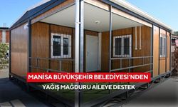 Manisa Büyükşehir Belediyesi’nden yağış mağduru aileye destek
