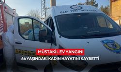 Müstakil ev yangını: 66 yaşındaki kadın hayatını kaybetti