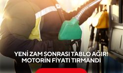 Yeni zam sonrası tablo ağır! Motorin fiyatı tırmandı