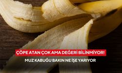 Çöpe atılıyor ama değeri bilinmiyor! Muz kabuğu bakın ne işe yarıyor
