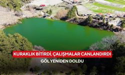 O göl yeniden hayat buldu! Doğa harikası eski ihtişamına kavuştu...