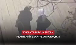 Pes dedirten hırsızlık anı kamerada! Dilenci gibi yaklaştı, çantayı kesti!