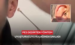 Polis durdurdu, gerçek hastanede ortaya çıktı! Uyuşturucu kulaktan çıktı...