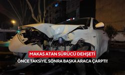 Sahil yolunda feci kaos! Aşırı hız ve makas atan sürücü 2 aracı hurdaya çevirdi