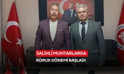 Salihli Muhtarlarda Koruk dönemi başladı