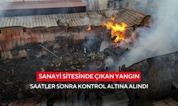 Sanayi sitesinde sabaha karşı yangın... 3 atölye ve 2 depo küle döndü, büyük maddi hasar meydana geldi