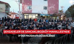 Şehzadeler’de Sancaklıbozköy Mahallesi’nde iftar programı düzenlendi